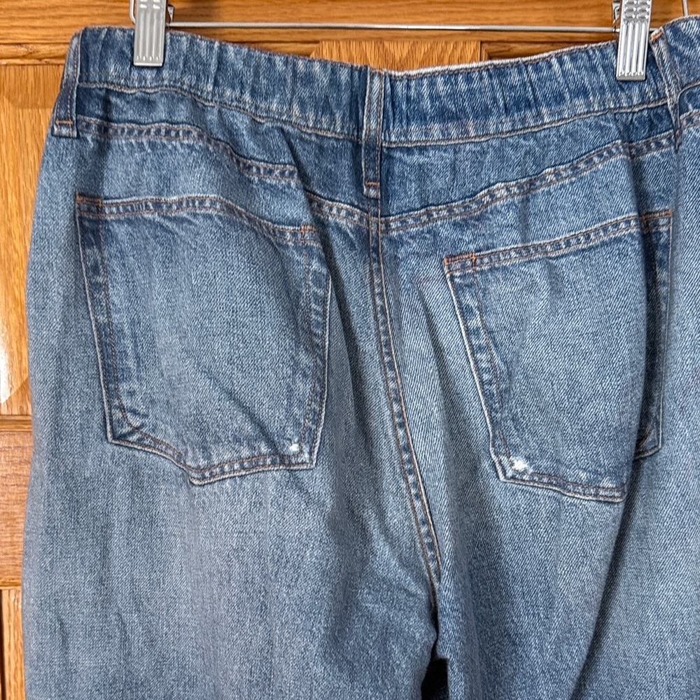 rag & bone Women's Miramar Straight Leg Jeans - Blue - Picture 5 of 9